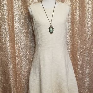 Theory cream dress